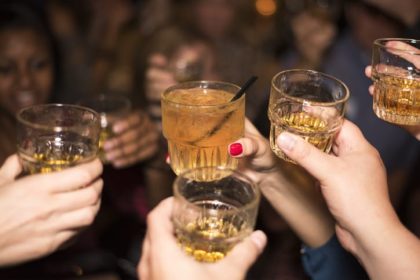 verres d'alcool