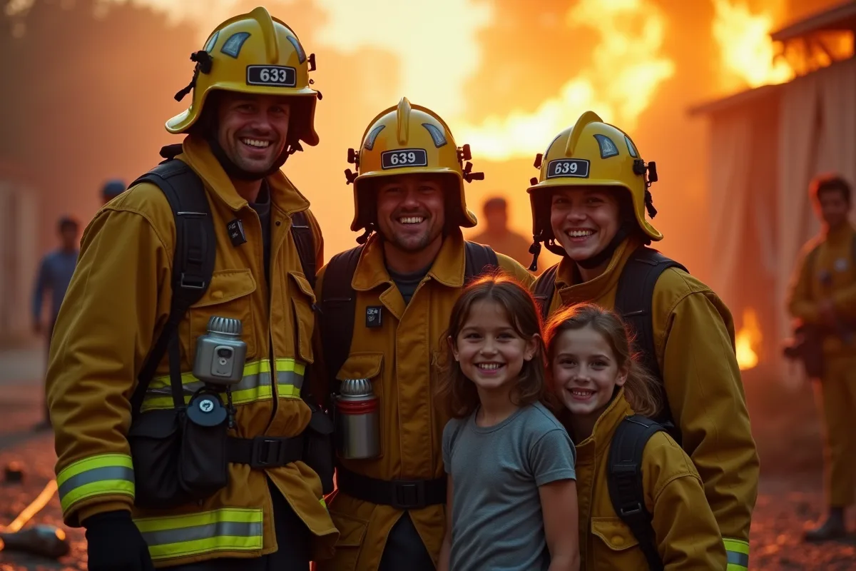 pompiers action
