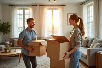 Colocataires discutant des droits et obligations dans un logement loué