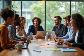 Groupes de travail autour d'intérêts partagés en entreprise