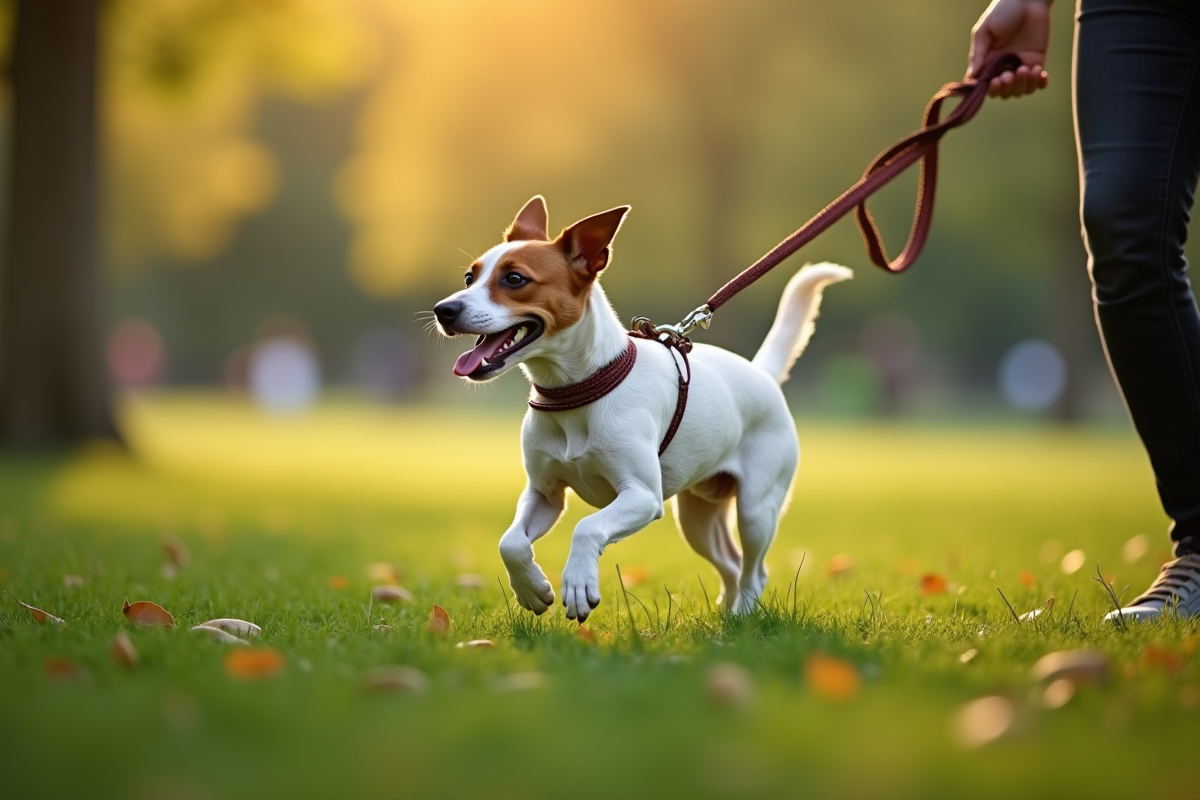 chien actif