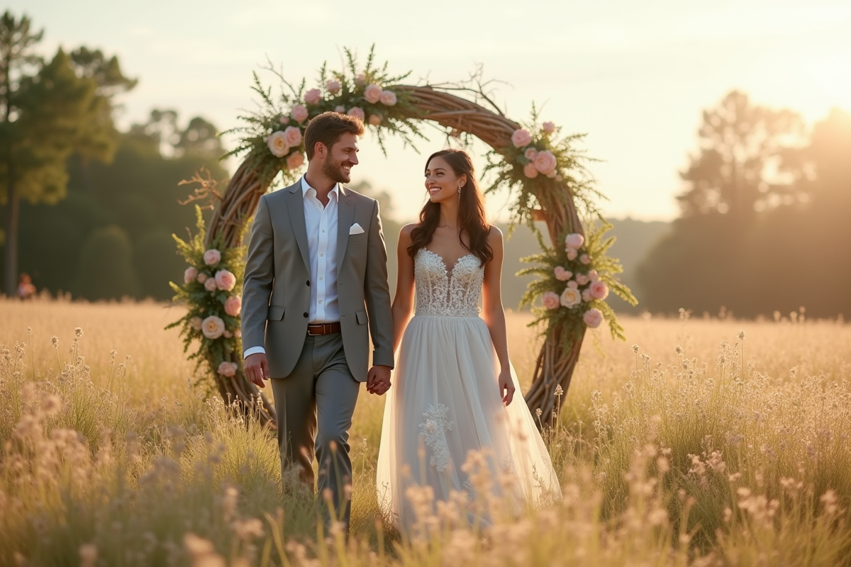 mariage champêtre