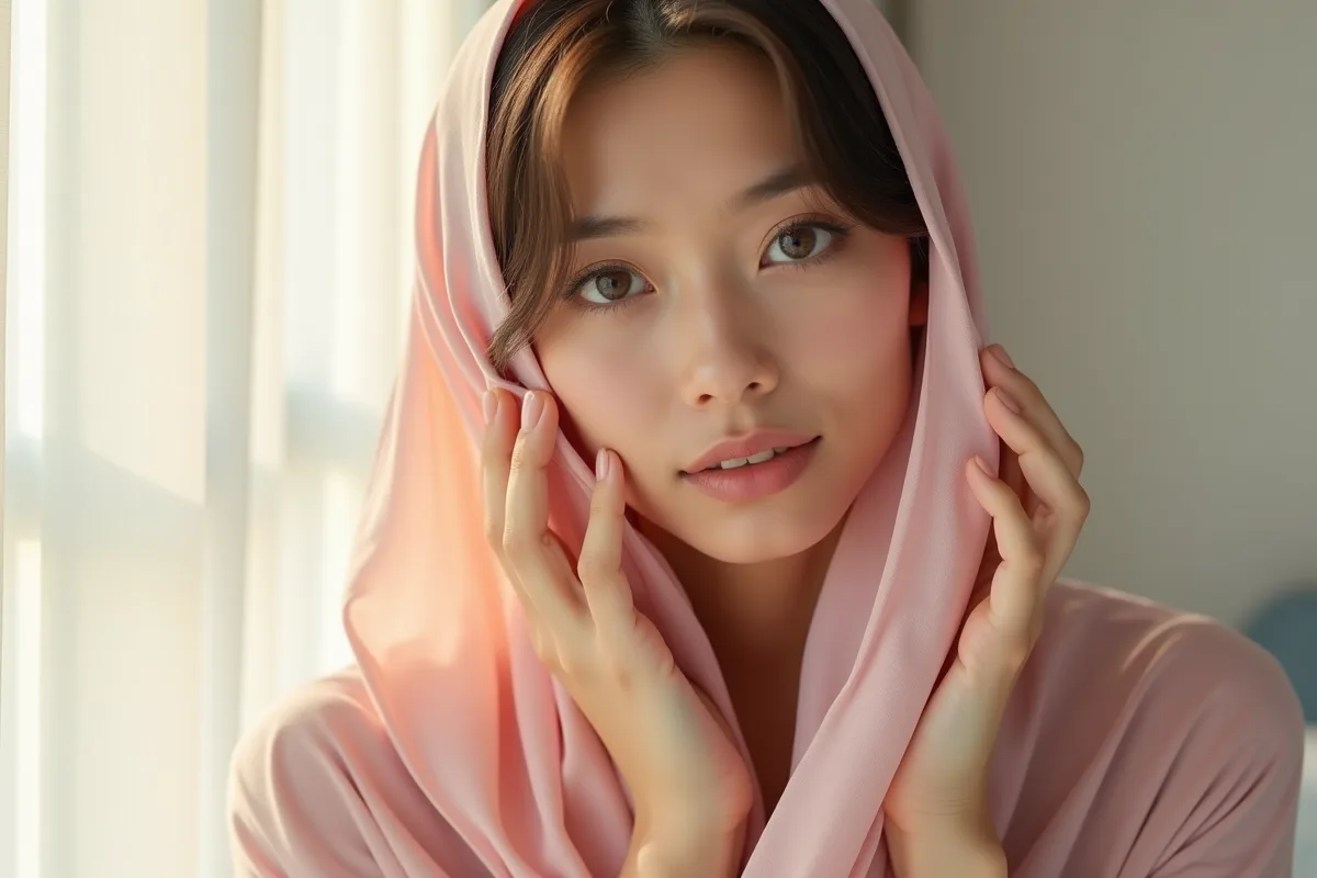 tissu soyeux