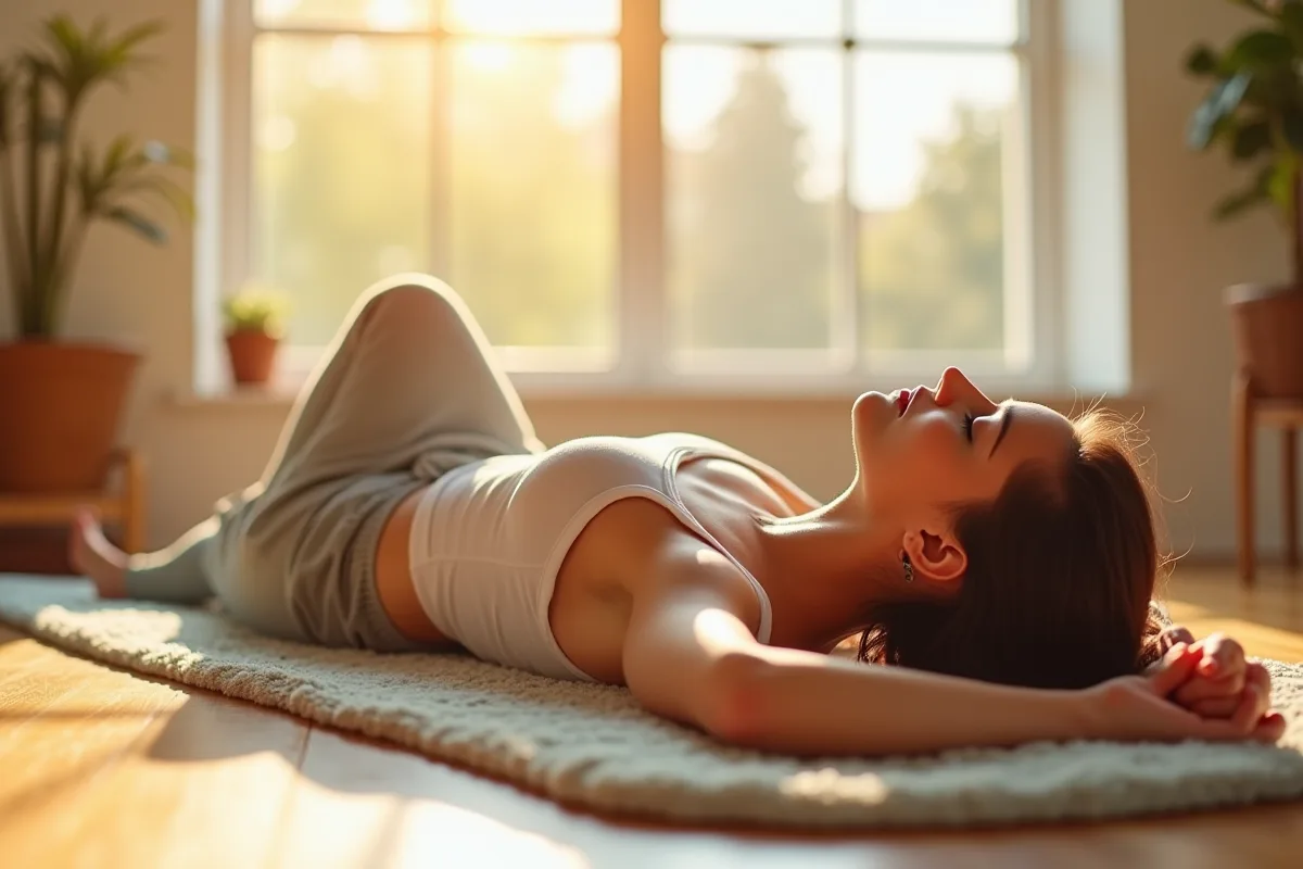 Pratiquer la cohérence cardiaque en position allongée pour mieux se détendre