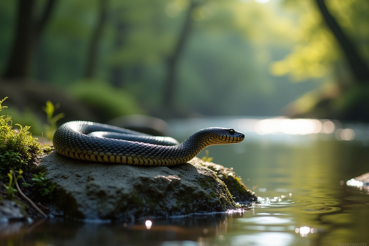 serpent aquatique