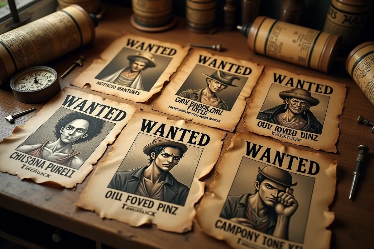 Prime de Monkey D. Luffy à 3 milliards de berries sur une affiche