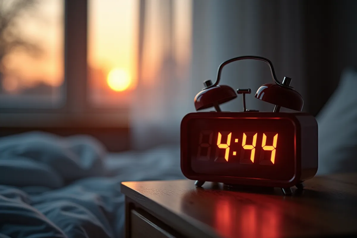 Signification mystique du nombre 4h44 en numérologie